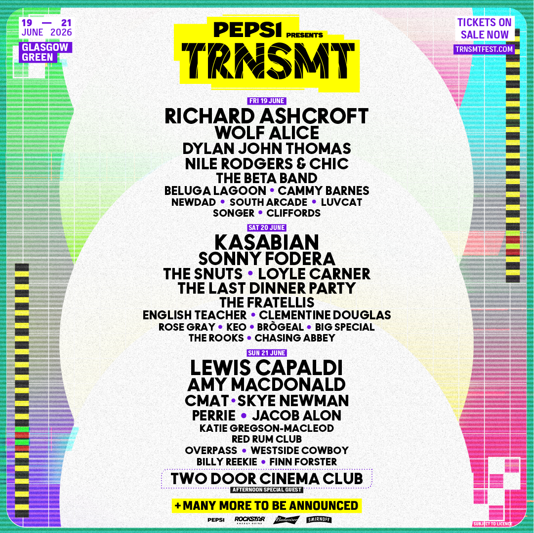 Second Wave Of TRNSMT Artists Announced!