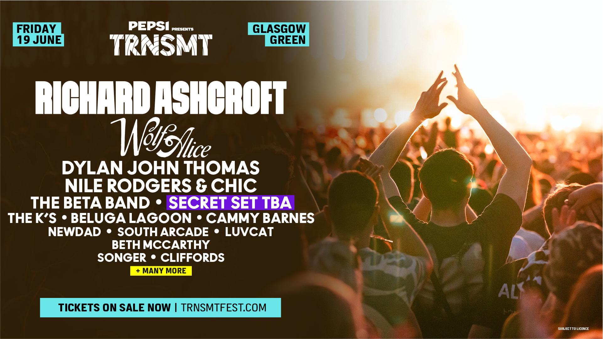 Pepsi MAX Presents TRNSMT 2026: Friday Fever